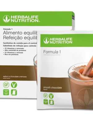 Batido F1 Sobres Chocolate Cremoso - Paquete 7 unidades