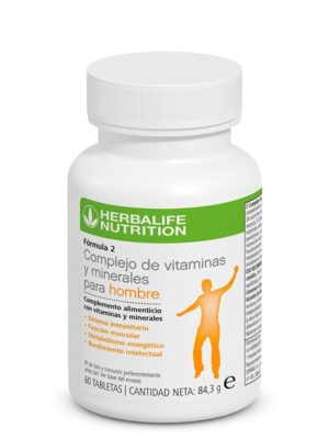 Complejo de Vitaminas y Minerales para Hombre Herbalife Formula 2