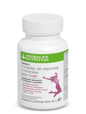 Complejo de Vitaminas y Minerales para Mujer Herbalife Formula 2